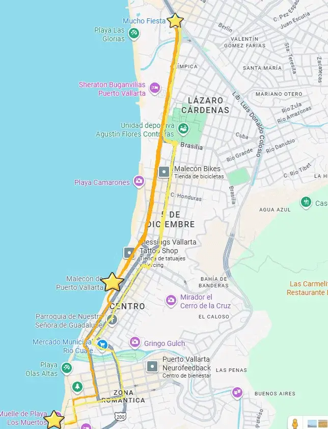 Maps Tequila Beer bike